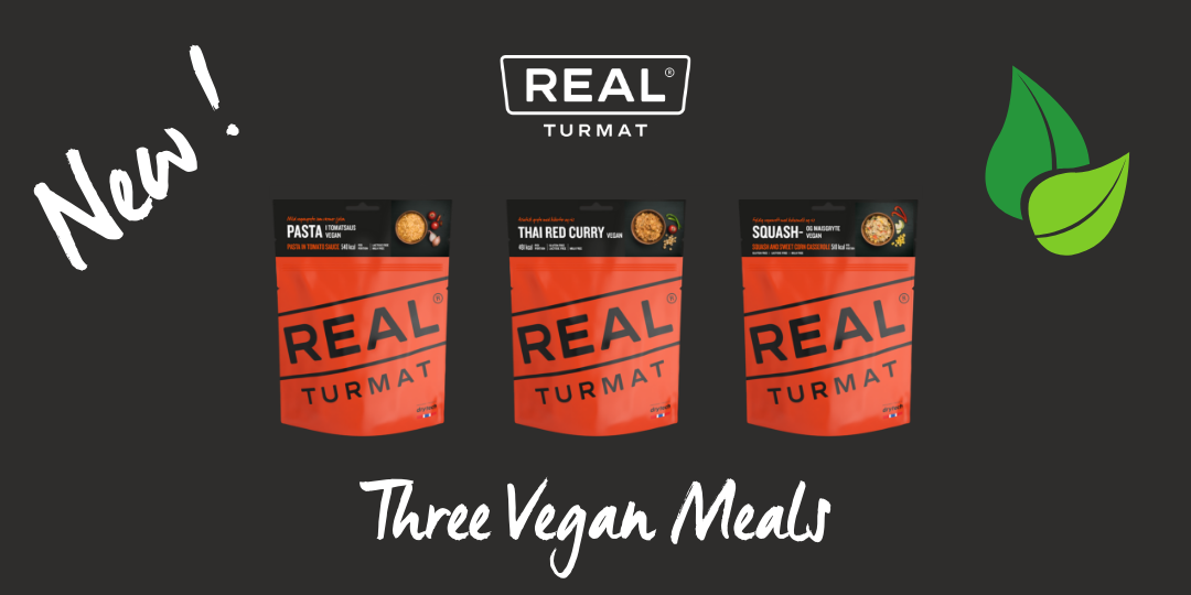 Real Turmat 3 nieuwe vegan meals