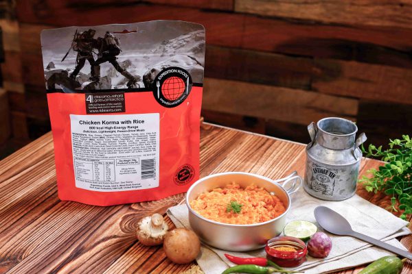 Expedition Foods Kip Korma met rijst