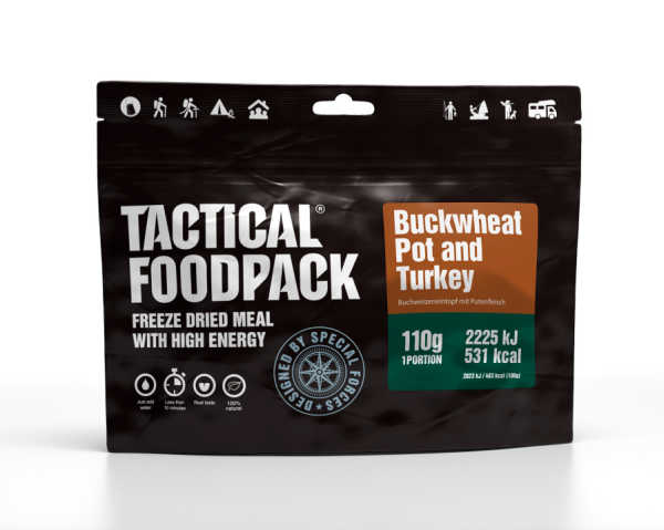 Boekweitpot met kalkoen - Tactical Foodpack