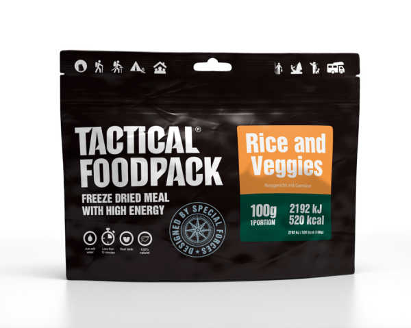 Rijst met groenten - Tactical Foodpack