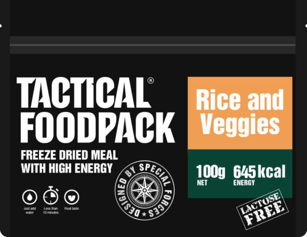 Tactical Foodpack Rijst met groenten