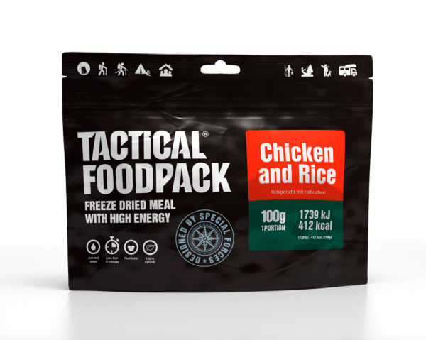 kip met rijst - Tactical Foodpack