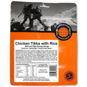 Kip Tikka met rijst - Expedition Foods