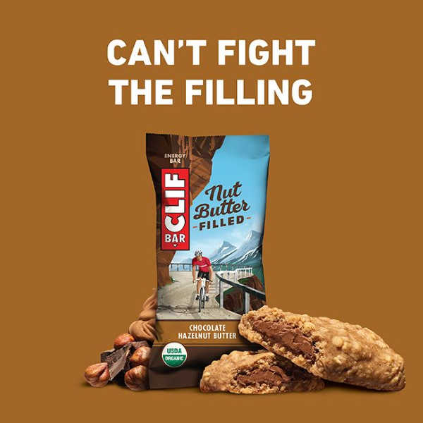 Chocolate Hazelnut Butter - Clif Bar Nut Butter Filled Energiereep