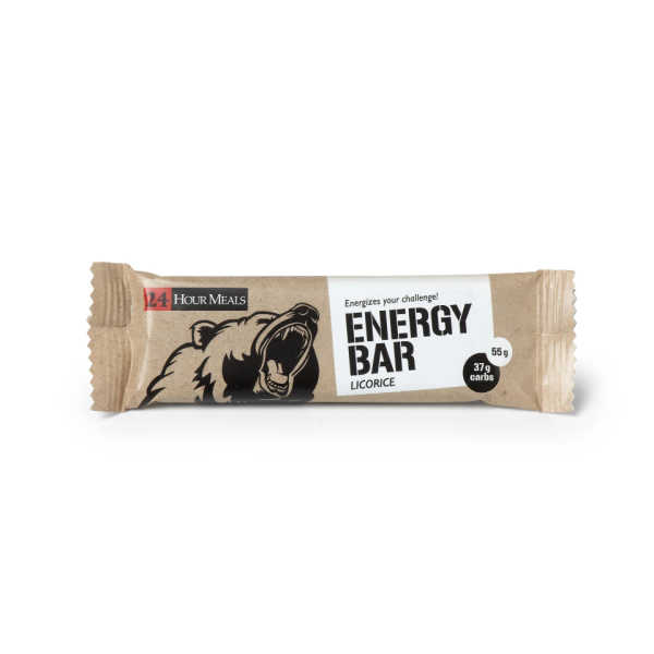Energy Bar Licorice - 24 Hour Meals
