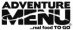 logo adventure menu