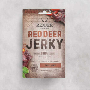 Nordic Red Deer Jerky Chili & Lime 25gr. - Renjer Snacks