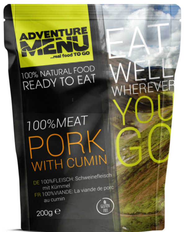 100% VLEES - Varkensvlees met Komijn - Adventure Menu