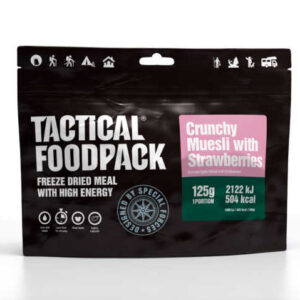 Krokante Muesli met Aardbeien - Tactical Foodpack