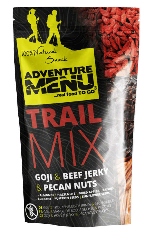 Trailmix - Goji | Beef JERKY | Pecan Nuts - Adventure Menu