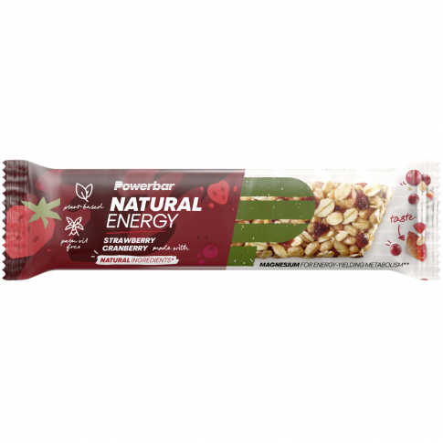 Natural Energy Cereal bar - Strawberry Cranberry - Powerbar