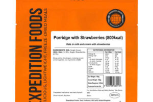 Pap Met Aardbeien - 800 kcal - Expedition Foods