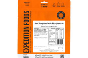 Beef Stroganoff met rijst - 800kcal - Expedition Foods