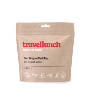 Gevriesdroogd Eten 16 Beef Stroganoff met Rijst - Travellunch - 1 persoons