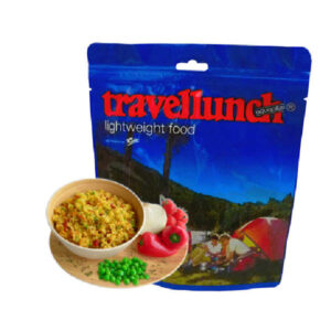 Paella met Garnalen en Kip - Travellunch