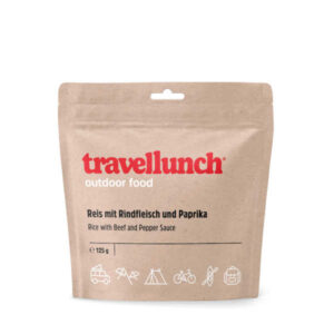 Gevriesdroogd Eten 10 Rijst met Rundvlees en Pepersaus - Travellunch - 1 persoons