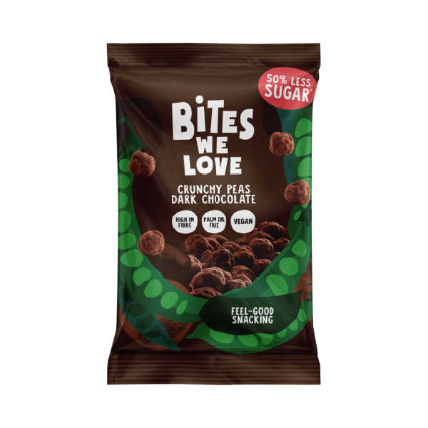 Crunchy Peas Dark Chocolate - Bites We Love