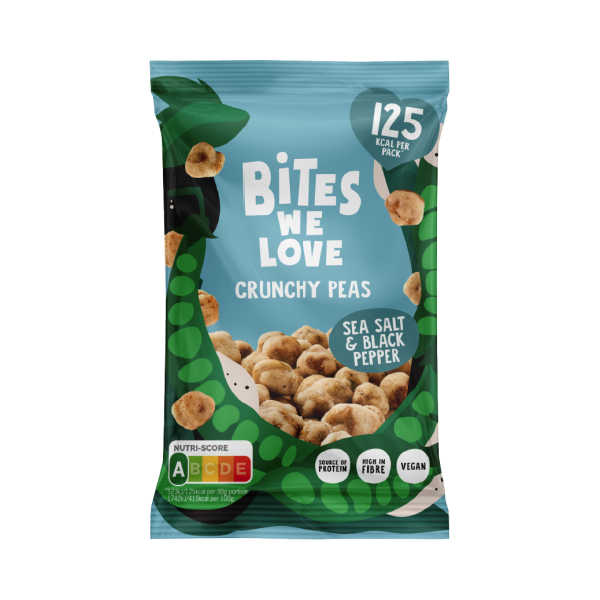 Crunchy Peas Seasalt & Black Pepper - Bites We Love