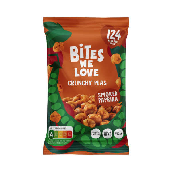 Crunchy Peas Smoked Paprika - Bites We Love