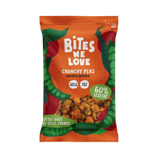 Crunchy Peas Smoked Paprika - Bites We Love