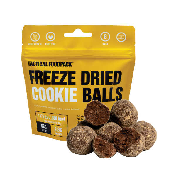 Freeze Dried Cocoa Cookie Balls - Tactical Foodpack