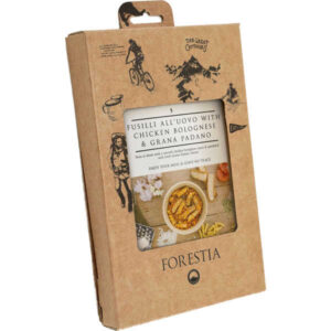 Fusilli all'uovo met Kip Bolognese - Forestia