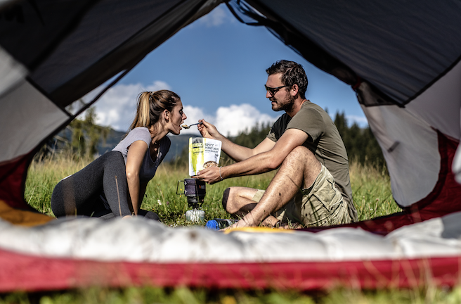 adventure menu ontbijt meerdaagse trektocht