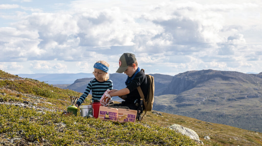 kinderen tactical foodpack