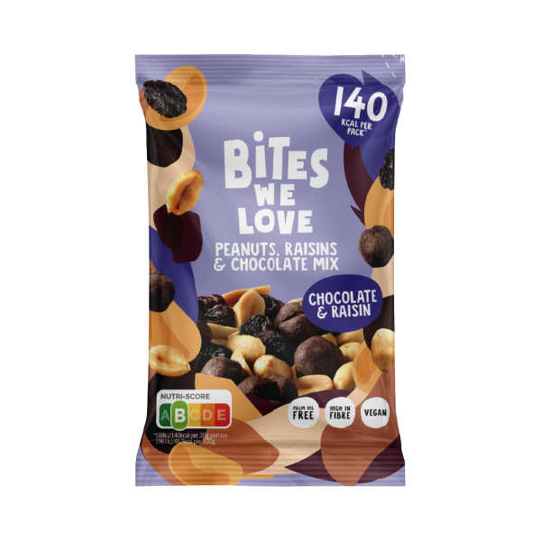 Chocolate Peanut Raisin mix