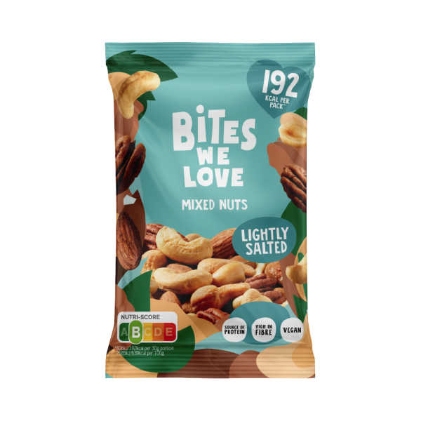 Mixed Nuts Lightly Salted - Bites We Love