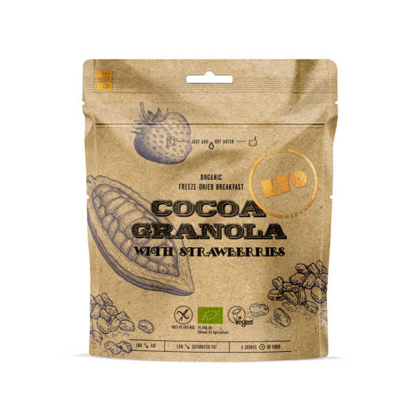 Biologische cacao muesli met aardbeien - Bistro - Lyo Food