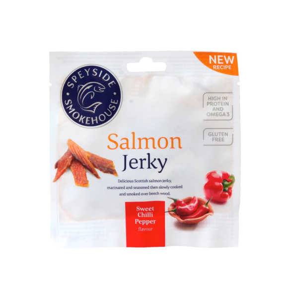 Salmon Jerky Sweet Chilli Pepper 30g - Speyside