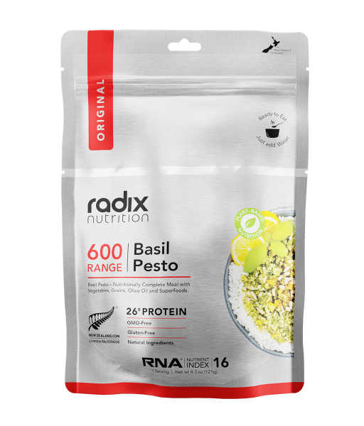Basil Pesto - Original Meals 600 Kcal - Radix Nutrition
