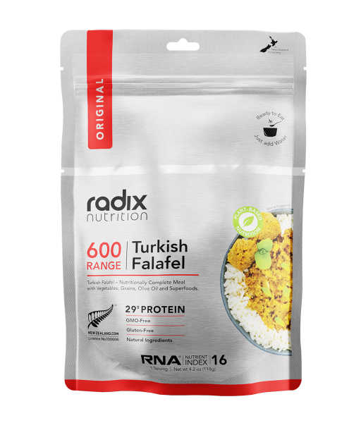 Turkish Falafel - Original Meals 600 Kcal - Radix Nutrition