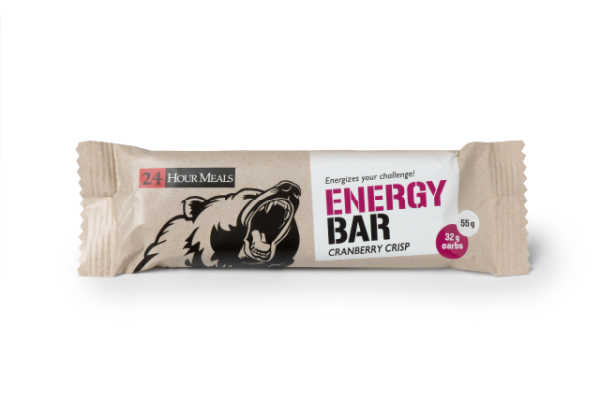 Energy Bar Cranberry - 24 Hour Meals