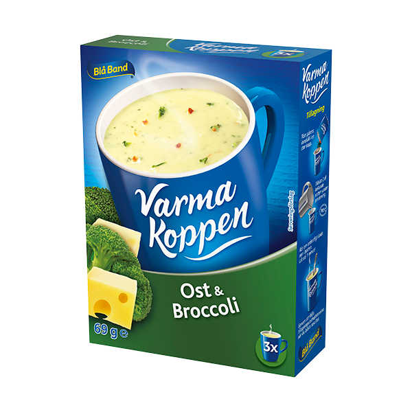 Varma koppen Kaas en Broccolisoep - Blå Band