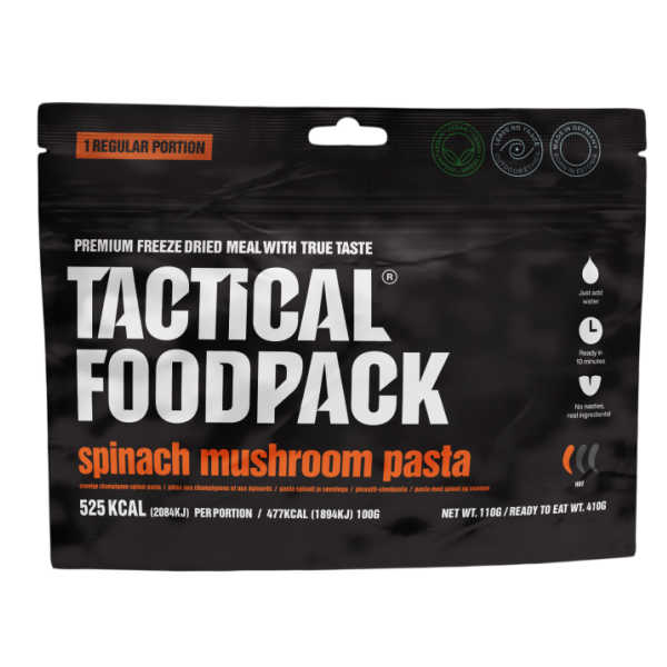 Spinazie Champignon Pasta - Tactical Foodpack
