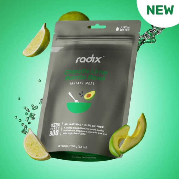 Chipotle Lime Burrito Bowl - Ultra Meals 800 Kcal - Radix Nutrition