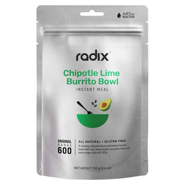 Chipotle Lime Burrito Bowl - Original Meals 600 Kcal V9 - Radix Nutrition