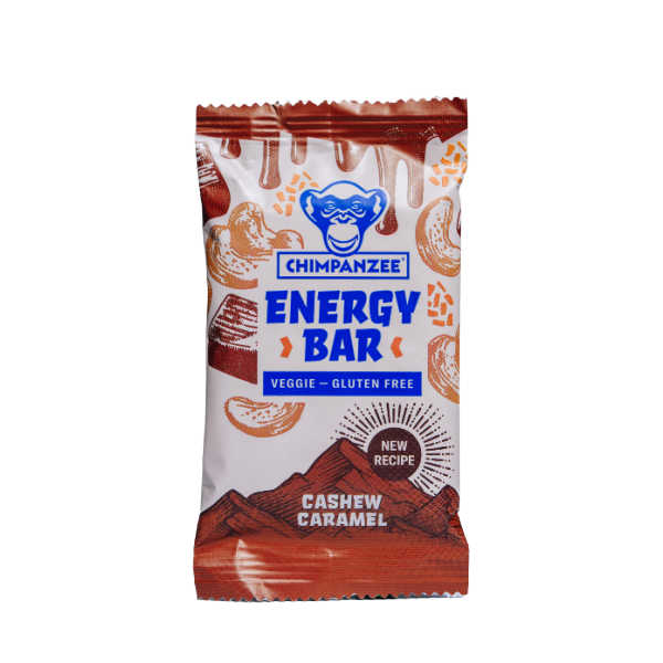 Cashew Caramel Energy Bar - Chimpanzee 1 Energy Bar Cashew & Caramel - Chimpanzee