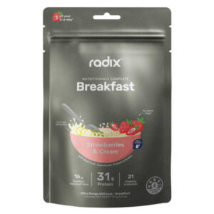 Online trekkers eten kopen 6 Strawberries and Cream - Ultra Dairy Breakfast 800 Kcal V10 - Radix Nutrition