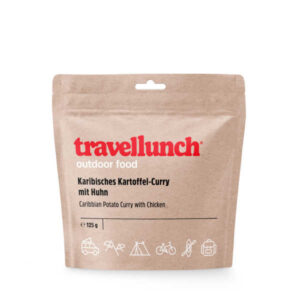 Online outdoor food kopen 6 Caribbean Aardappelcurry met Kip - Travellunch - 1 Persoons