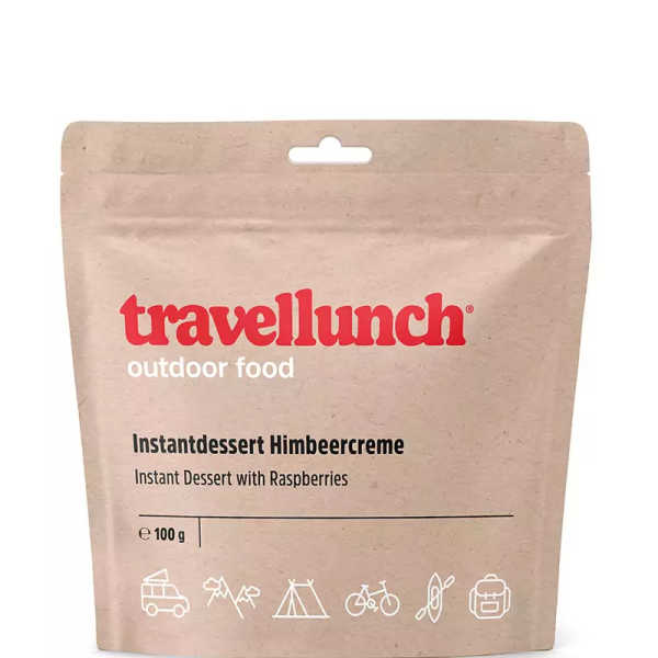 Instant Dessert Met Frambozen – Travellunch