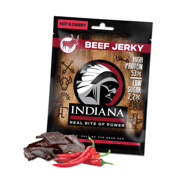 Beef Jerky - Hot & Sweet - Indiana