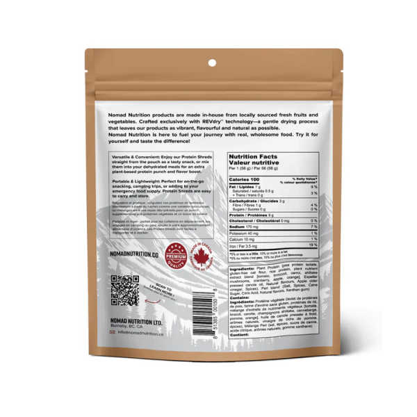 Protein Shreds - Not Very Peri Peri - 100 kcal - Nomad Nutrition 2 Protein Shreds - Not Very Peri Peri - 100 kcal - Nomad Nutrition
