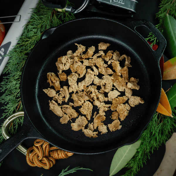 Protein Shreds - Original Chick'n - 100 kcal - Nomad Nutrition 3 Protein Shreds - Original Chick'n - 100 kcal - Nomad Nutrition