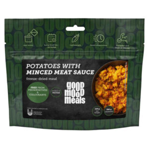 Gevriesdroogd Eten 3 Aardappelpuree met Gehakt - 406 kcal – Good Mood Meals