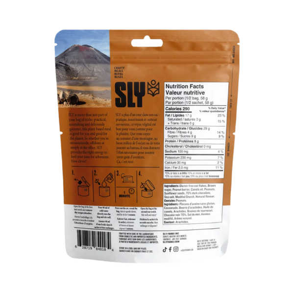 Chocolate & Peanut Granola - 580 Kcal - SLY Foods 2 Chocolate & Peanut Granola - 580 Kcal - SLY Foods