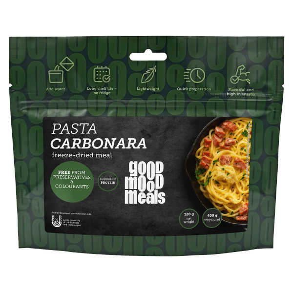 Pasta Carbonara - 547 kcal - Good Mood Meals