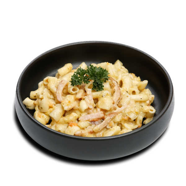 Pasta Carbonara - 547 kcal - Good Mood Meals 2 Pasta Carbonara - 547 kcal - Good Mood Meals